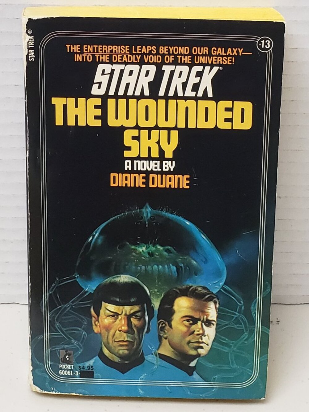 Star Trek The Wounded Sky Paperback Book #13